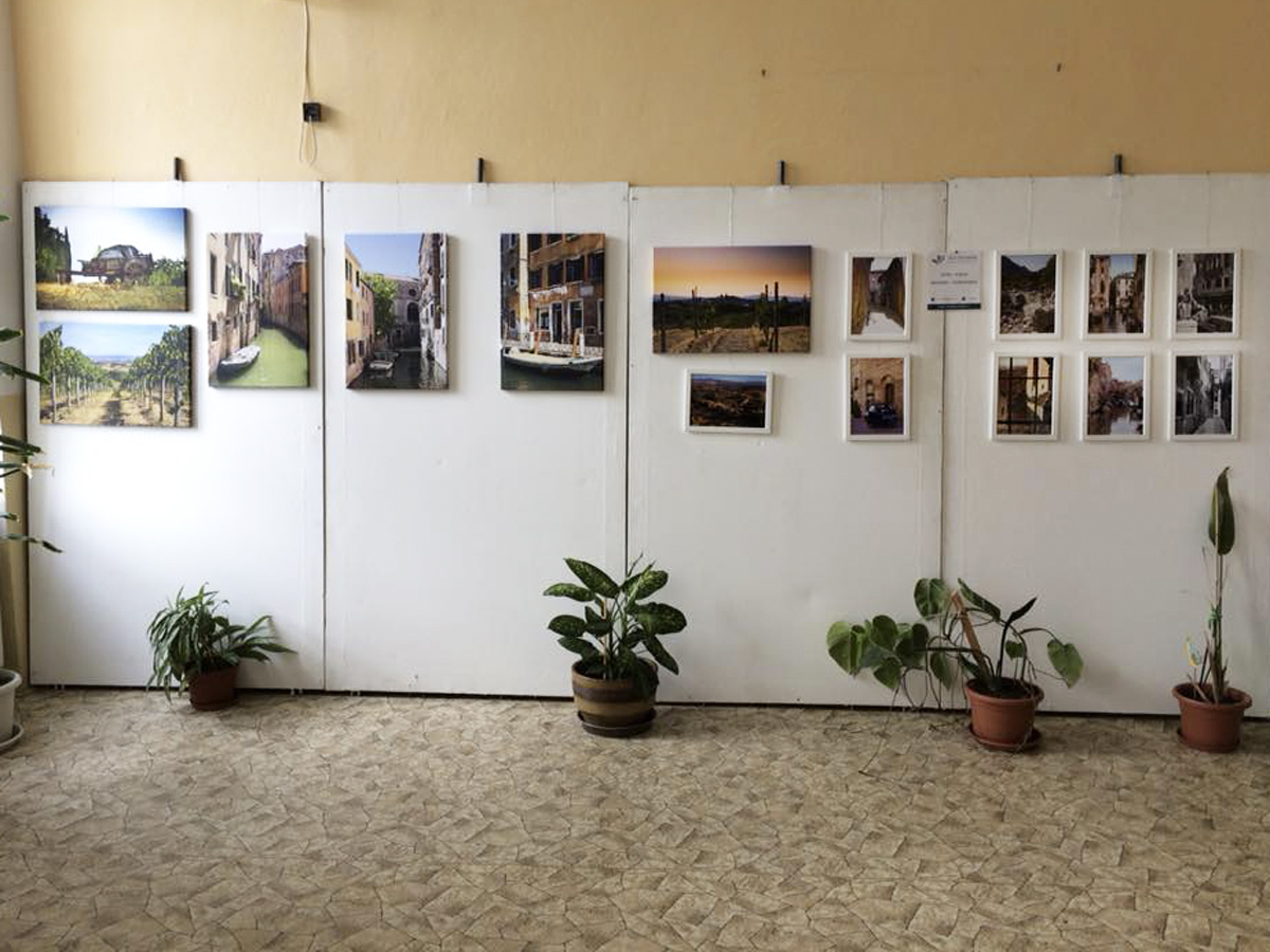 V�stva fotografi� z cest It�lie